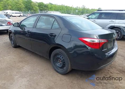 2014 Toyota Corolla Le from USA, damaged, VIN 2T1BURHE8EC031138